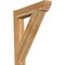 Ekena Millwork Traditional Slat Rough Sawn Outlooker, Western Red Cedar, 8"W x 36"D x 40"H OUT08X36X40TRA06RWR - alternate 1